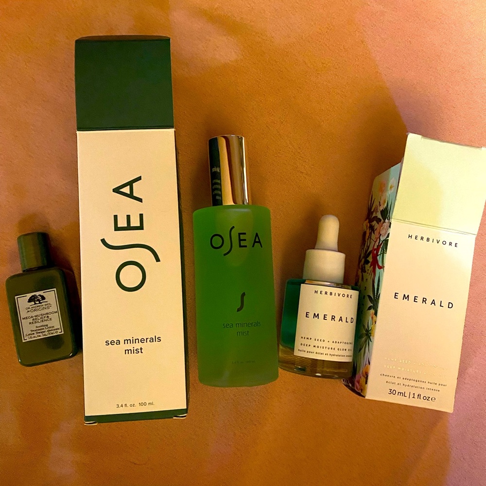 Osea, Herbivore and Origins Skincare Bundle